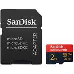 SanDisk Extreme PRO microSDXC, 2 TB + adaptér