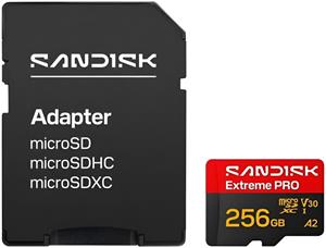SanDisk Extreme PRO microSDXC, 256 GB