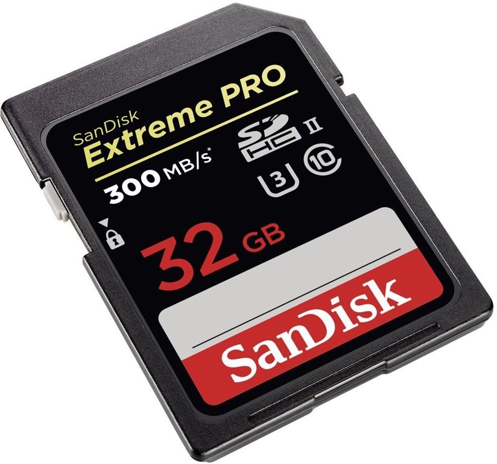 SanDisk Extreme Pro, SDHC, 32 GB