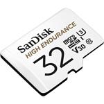 SanDisk High Endurance microSDHC 32 GB, adaptér