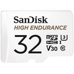 SanDisk High Endurance microSDHC 32 GB, adaptér