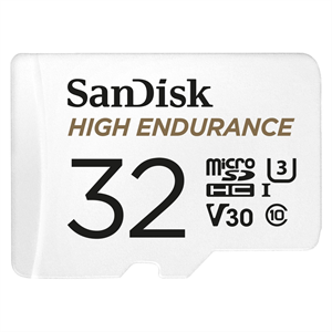 SanDisk microSDHC High Endurance Video 32 GB C 10 U3 V30, adaptér
