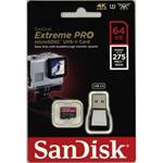 SanDisk microSDXC 64 GB + USB3.0 čítačka