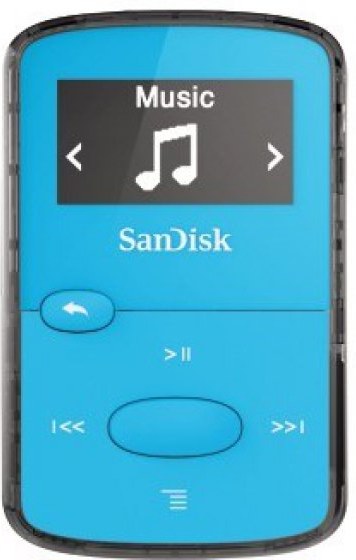 SanDisk MP3 Sansa Clip JAM 8 GB svetlá modrá