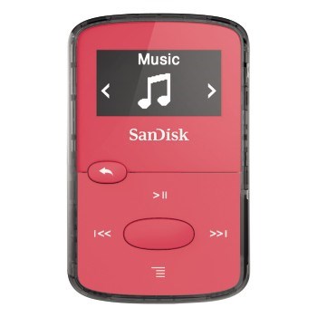 SanDisk MP3 Sansa Clip JAM 8 GB svetlá ružová