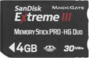 Sandisk MS ProHG Duo Extreme III 4GB