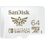 Sandisk Nintendo Switch, microSDXC, 64 GB