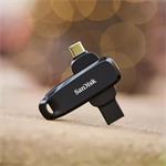 SanDisk Phone Drive USB-C/USB-A, 128 GB, čierny