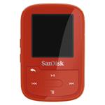SanDisk Sansa Clip Sport Plus 16 GB, červená