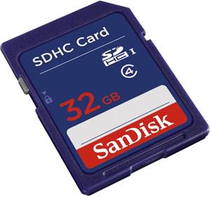 SanDisk Standard SDHC 32GB