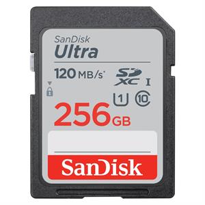 SanDisk Ultra 256 GB SDXC Memory Card 120 MB/s