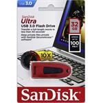 SanDisk Ultra 32GB, červený