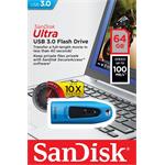SanDisk Ultra 64GB, modrý