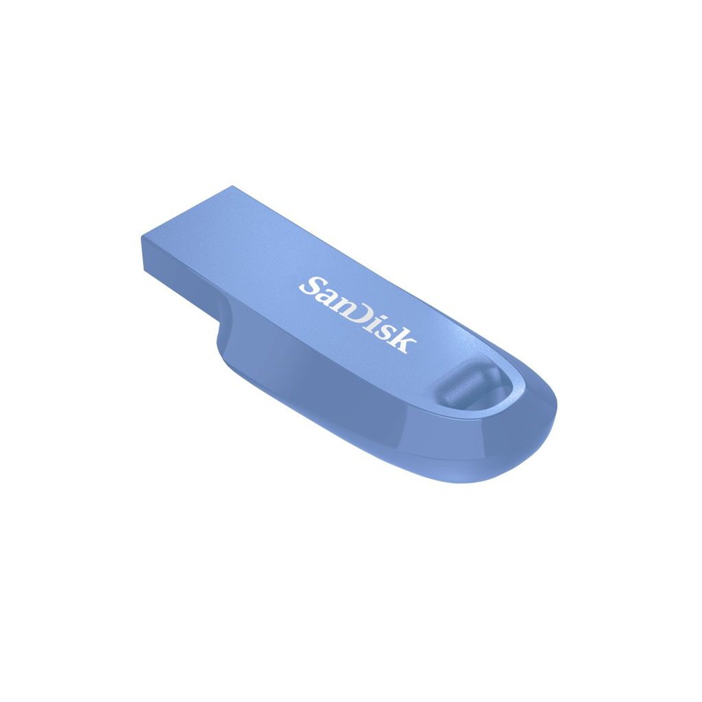 SanDisk Ultra Curve Flash Drive, 32 GB, USB 3.2, modrá