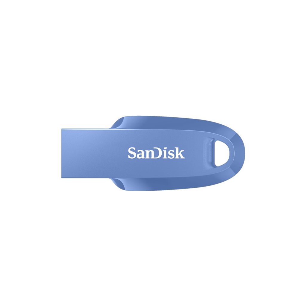 SanDisk Ultra Curve Flash Drive, 64 GB, USB 3.2, modrá