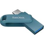SanDisk Ultra Dual Drive Go, USB-C, 1TB, modrá