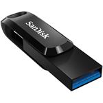 SanDisk Ultra Dual Drive Go USB-C 256 GB, čierna