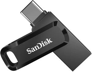SanDisk Ultra Dual Drive Go USB-C 256 GB, čierna