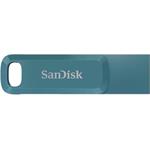 SanDisk Ultra Dual Drive Go USB-C, 64 GB, modrá