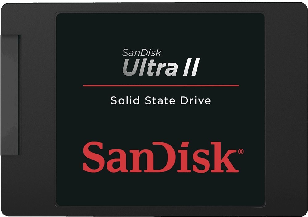 Sandisk Ultra II, 2,5" SSD, 240GB