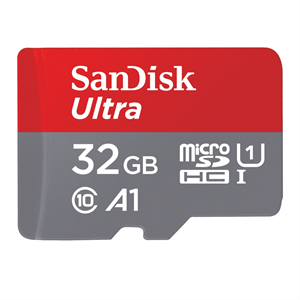 SanDisk Ultra microSDHC 32 GB (A1/UHS-I/Cl.10/120 MB/s)