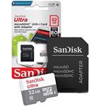 SanDisk Ultra microSDHC, 32 GB, s adaptérom
