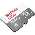 SanDisk Ultra microSDHC, 64 GB, s adaptérom