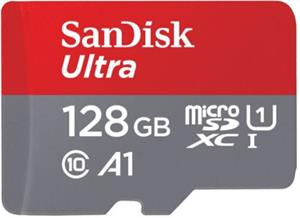 SanDisk Ultra microSDXC, 128 GB, s adaptérom, novšia verzia