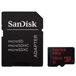 SanDisk Ultra, microSDXC, 128GB + adaptér + android app