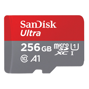 SanDisk Ultra microSDXC 256 GB (A1/UHS-I/Cl.10/150 MB/s)