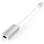 Satechi adaptér USB-C na Gigabit Ethernet, Silver Aluminium