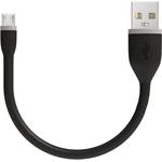 Satechi Flexible kábel USB na Micro USB, 0.15m, čierny