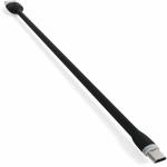 Satechi Flexible kábel USB na Micro USB, 0.25m, čierny