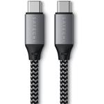 Satechi kábel USB-C na USB-C, 100W, 2m, Space Gray