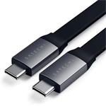 Satechi kábel USB-C na USB-C Gen 2, Space Gray
