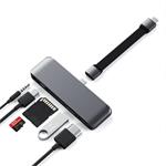 Satechi Mobile Pro Hub SD USB-C pre iPad Pro/Air, 10.9", Space Gray