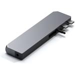 Satechi Pro Hub Max USB-C adaptér, Space Gray Aluminium