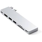 Satechi Pro Hub Slim USB-C, Silver