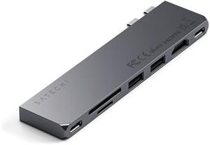 Satechi Pro Hub Slim USB-C, Space Gray