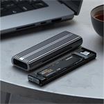 Satechi puzdro pre NVMe a SATA SSD, USB-C, Space Gray Aluminium