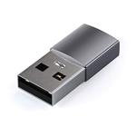 Satechi redukcia USB-A na USB-C M/F, krátka Space Gray Aluminium