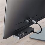 Satechi redukcia USB-A na USB-C M/F, krátka Space Gray Aluminium