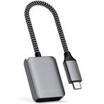 Satechi redukcia USB-C na jack 3,5mm, PowerDelivery, Space Gray Aluminium