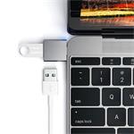 Satechi redukcia USB-C na USB-A M/F, krátka Space Gray Aluminium
