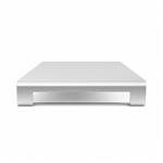 Satechi stojan Slim Monitor Stand - Silver Aluminium