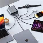 Satechi USB-C nabíjačka, 200W, Space Gray