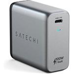 Satechi USB-C sieťový adaptér, Power Delivery, 100W, Space Gray