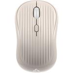 SBOX bezdrôtová myš, 4D, 1600 DPI, dobíjacia batéria, béžová