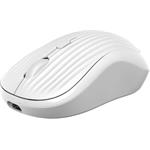 SBOX bezdrôtová myš, 4D, 1600 DPI, dobíjacia batéria, biela
