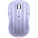 SBOX bezdrôtová myš, 4D, 1600 DPI, dobíjacia batéria, fialová